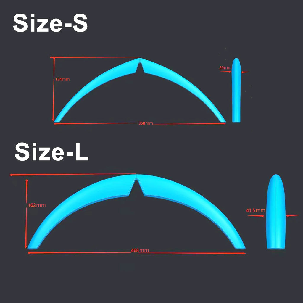 Surfboard Rail Protectors Tip Nose Protection, SUP Board Edge Guards, Surfing Accessories for Surfboard/SUP/Longboard